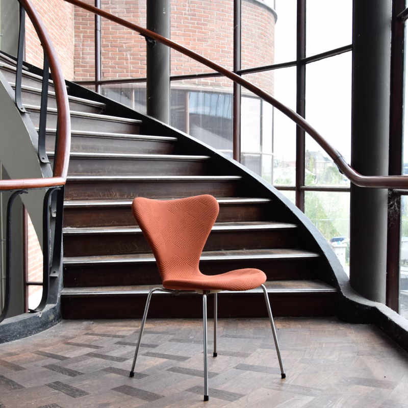 Set van 4 Fritz Hansen vlinderstoelen - Afbeelding 3