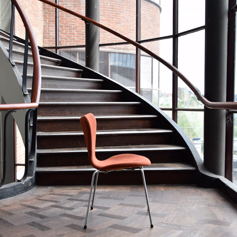Set van 4 Fritz Hansen vlinderstoelen - Afbeelding 4