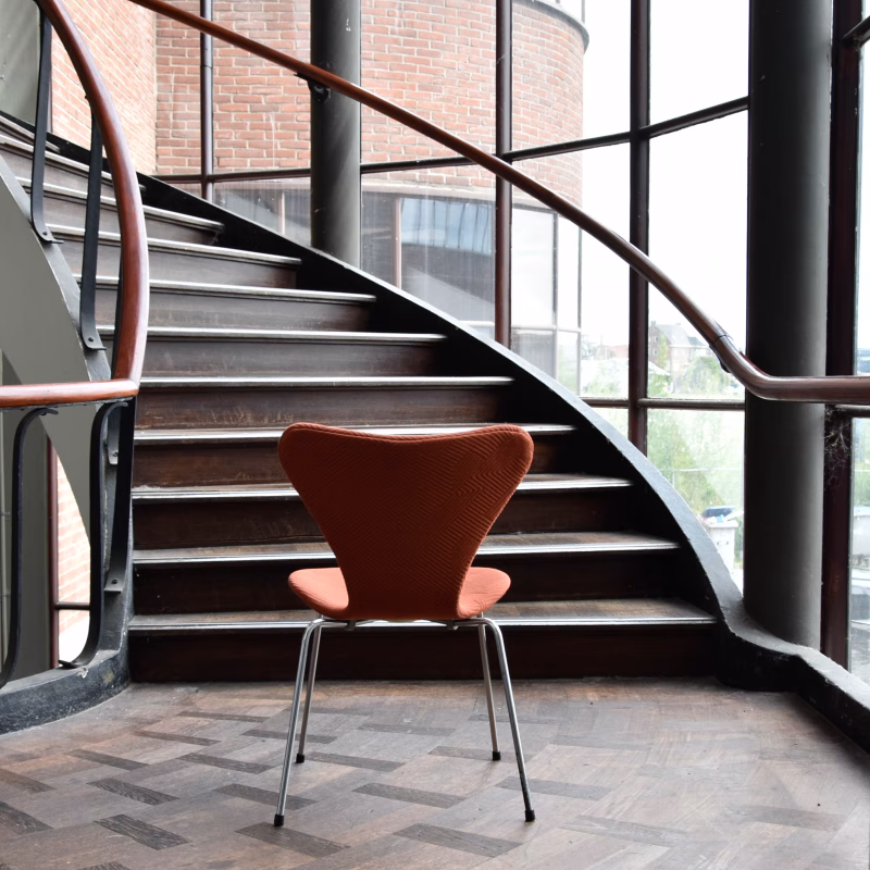 Set van 4 Fritz Hansen vlinderstoelen - Afbeelding 6