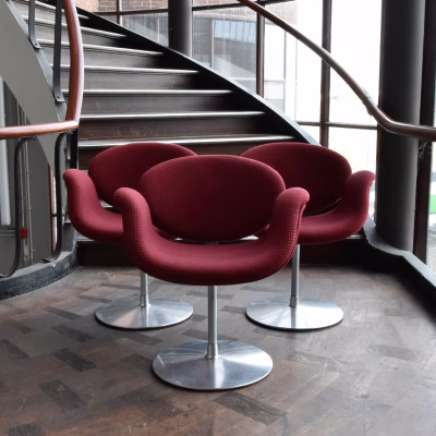 Set van 3 Artifort Little Tulip stoelen