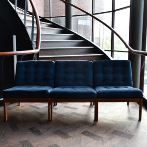 Set van 3 Teak Easy Chairs Ole Gjerlov Knudsen & torben Lind